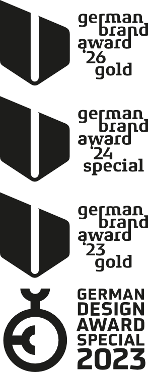 german brand award 26 gold, german brand award 24 special, german brand award 23 gold, GERMAN DESIGN AWARD SPECIAL 2023